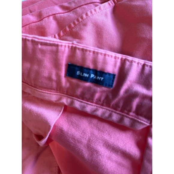 Vineyard Vines by Shep & Ian Men's Breaker Chino Pants Salmon Pink Size 38x32 - Picture 5 of 7